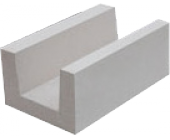 U - блок (ячеистый бетон автоклавного твердения) U